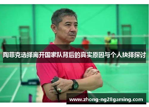 陶菲克选择离开国家队背后的真实原因与个人抉择探讨