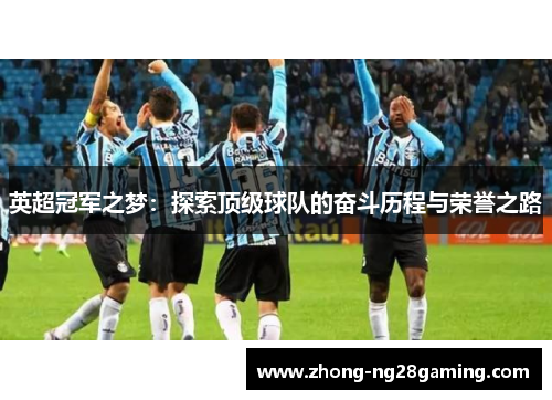 英超冠军之梦：探索顶级球队的奋斗历程与荣誉之路